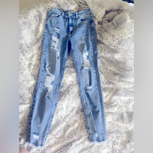 Tinseltown size 5 distressed skinny jeans - Picture 1 of 4